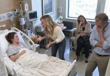 While I lay weak in a hospital bed, my family laughed at me and demanded that I give my luxury desert home to my sister. “Then come see it yourselves,” I said calmly—and hours later, one look at the mansion wiped every smile from their faces.