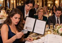 At My Mother-In-Law’s Big Day At An Upscale Restaurant, She Pushed 90 Bills At Me: “Want To Be Welcomed Into This Family? Pay Them All!” She Mocked, “Or Are You Just A Filthy Country Beggar Who Can’t Afford It?” I Said Nothing, Reached For My Wallet, And Said, “Fine.” 3 Minutes Later, The Table Panicked When The Waiter Whispered: “Ma’am…”