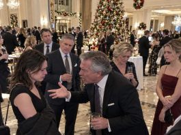 At my father’s luxury Christmas gala, he mocked me in front of everyone and asked why they had to stand beside “a homeless woman from New York.” Then the host of the evening approached me with a smile, turned to my father, and said one sentence that drained the color from every face in the room: “She owns the company that pays you.”