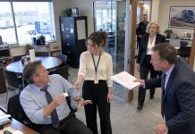 For three months, I defended an intern everyone treated like a burden. When her internship ended, she thanked me with a business card instead of a goodbye gift. “Would you work for me?” she asked. I thought she was joking—until our CEO walked in and called her by a very different title……