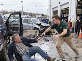 “YOUR OWN SON ACCUSED YOU OF DRUNK DRIVING AND CAR THEFT! YOU COULD GET EIGHT YEARS!” the detective shouted as I woke up handcuffed to a hospital bed. In court, my son cried, “Dad, just admit what you did!”—but when I asked the judge to play one secret recording, his face turned white, and he collapsed.