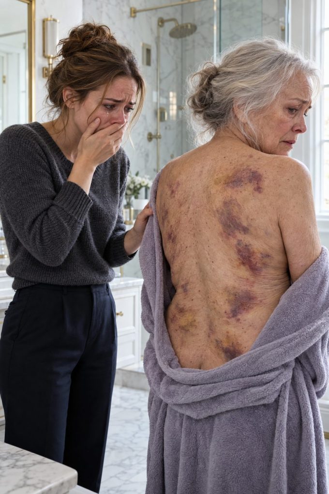 Ánh nhìn trước những vết bầm