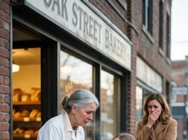 “Your food belongs in the trash!” a wealthy woman screamed while humiliating me inside my bakery. Her viral video nearly ruined my thirty-eight-year business. Months later, her two children begged me for breakfast because they hadn’t eaten since yesterday. But when I learned why they were homeless, I discovered a betrayal far bigger than a cruel video.