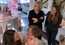 My daughter thought she was getting a birthday-party makeover. Instead, she stumbled back into the room sobbing, her hair brutally chopped above her ears, while my own mother looked at me and said, “Good. Now she won’t take attention away from the birthday girl.” I didn’t scream or argue—I simply took my daughter home, because they had no idea what their little “joke” was about to cost them.