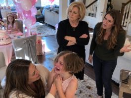 My daughter thought she was getting a birthday-party makeover. Instead, she stumbled back into the room sobbing, her hair brutally chopped above her ears, while my own mother looked at me and said, “Good. Now she won’t take attention away from the birthday girl.” I didn’t scream or argue—I simply took my daughter home, because they had no idea what their little “joke” was about to cost them.