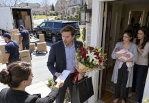 When I was fully dilated in labor, my husband confessed: “Actually, I already have a son. The child you give birth to won’t carry my last name. I’ll compensate you with money.” I calmly nodded. The next day, he came home with gifts and opened the door, but what he saw inside made him go pale…