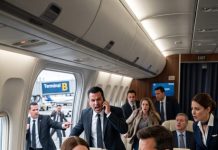 The man beside me asked me to fake being asleep so two suspicious passengers would stop watching us. Minutes after landing, I discovered who he really was and saw a text message proving I—not the billionaire—had become the target.