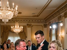 At my sister’s wedding, my father demanded the adopted daughter sit down, but Clara grabbed the mic and exposed a devastating family secret.