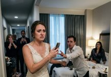 On our wedding night, my husband deliberately went to the wrong room to sleep with his adopted sister. I texted both families the room number and told them there was a surprise gift inside and to livestream him opening the door. They rushed in—and screamed in pure horror.