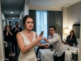 On our wedding night, my husband deliberately went to the wrong room to sleep with his adopted sister. I texted both families the room number and told them there was a surprise gift inside and to livestream him opening the door. They rushed in—and screamed in pure horror.