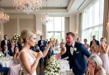 “Once we marry, her house belongs to us.” My fiancé whispered this to his mother, unaware I was standing right behind them. Exactly 23 days later, my wedding toast destroyed their entire plan.