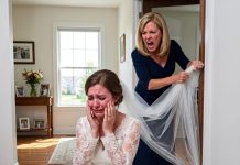 My parents locked me in a room like a prisoner on my wedding day, screaming that I’d abandon them if I left. As the days bled together and my wedding passed, I thought my life was over—until a knock on the window changed everything.