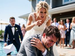 As Guests Pulled Me Out Of The Water Unable To Move My Arm, My Brother Treated It Like A Game. But While The Room Heard A Prank, His Bride Heard The Truth. One Look At Him Changed Everything—Because The Secret I Kept About This Wedding Was Never Meant To Stay In The Deep End.