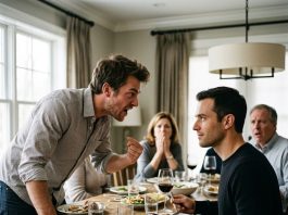 My brother bragged about his promotion at the family table, saying he was the new regional director while I was still nothing. I just smiled, knowing I had bought his company the day before. Then I looked at him and said, Actually, you’re not.