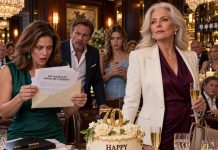 At My 70th Birthday, My Cake Said “Happy Birthday, ATM.” My Daughter Giggled. “It’s A Joke, Mom. Kind Of.” I Smiled. “Then Here’s To The Last Withdrawal.” I Walked Out And Left One Envelope By The Cake. She Opened It And Screamed… “Mom, Wait!!!”