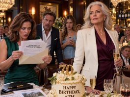 At My 70th Birthday, My Cake Said “Happy Birthday, ATM.” My Daughter Giggled. “It’s A Joke, Mom. Kind Of.” I Smiled. “Then Here’s To The Last Withdrawal.” I Walked Out And Left One Envelope By The Cake. She Opened It And Screamed… “Mom, Wait!!!”