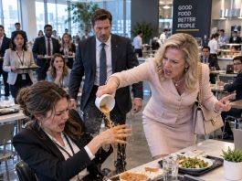 I was the new CEO eating cafeteria lunch when the director’s wife scorched my hand. “This table is reserved for senior leadership. Go sit with the line workers!”
