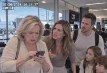 My son stood silently while his wife humiliated me in front of my grandchildren, claiming I hadn’t contributed a penny to their vacation. Then my phone revealed thousands in unauthorized charges. When I asked him to explain, he suddenly begged me to put it away.