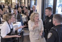 At Thanksgiving, my mother-in-law brought twelve friends to my luxury restaurant, refused to pay their $4,000 bill, and threw a dollar in my face. Days later, she returned with fifty relatives demanding free lobster and champagne. This time, I had the police waiting.