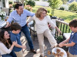 My son spent all morning preparing miniature pecan pies for his grandmother. But when he offered them to her, she kicked the entire plate out of his hands and screamed, “I’m not your Grandma!” My husband saw his tears, stepped between them, and made a decision nobody expected……