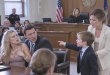 My husband’s mistress sat beside him in court, proudly wearing jewelry he had purchased with our family money. She thought they had won when I surrendered our marital assets. But when our little boy’s unexpected revelation reached the judge, their celebration suddenly turned into panic.
