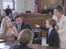My husband’s mistress sat beside him in court, proudly wearing jewelry he had purchased with our family money. She thought they had won when I surrendered our marital assets. But when our little boy’s unexpected revelation reached the judge, their celebration suddenly turned into panic.