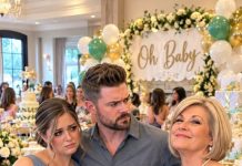 “My mother-in-law completely took over my baby shower, ignored every single request I’d made, and turned what was supposed to be a celebration of my pregnancy into an event honoring herself. I tried desperately to keep the peace, but when she announced my unborn son’s name without our permission, my husband Levi stood up, walked across the room, and did something that left nearly forty guests speechless.