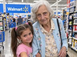 My seven-year-old granddaughter picked up a sparkling diamond ring from the floor of Walmart. Despite barely having enough money for groceries, we returned it to the woman who had lost it. But at 7:15 the following morning, a stranger in an expensive suit appeared at my front door. He glanced nervously toward a black SUV and whispered, “Ma’am, there’s something you need to see immediately. We’ve been trying to find you and your granddaughter for years.” I had no idea that one act of kindness was about to uncover a secret from my family’s past…