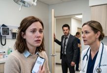 FOR NINE DAYS, MY FIANCÉ TOLD ME I WAS “FINE,” BUT A CLINICIAN FINALLY NOTICED MY FINGERNAILS AND FIVE BRUISES ON MY WRIST. SHE DEMANDED SECURITY—JUST AS HIS MESSAGE FLASHED ACROSS MY PHONE: “I SEE YOUR LOCATION.”