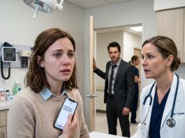 FOR NINE DAYS, MY FIANCÉ TOLD ME I WAS “FINE,” BUT A CLINICIAN FINALLY NOTICED MY FINGERNAILS AND FIVE BRUISES ON MY WRIST. SHE DEMANDED SECURITY—JUST AS HIS MESSAGE FLASHED ACROSS MY PHONE: “I SEE YOUR LOCATION.”