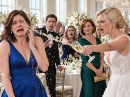 I went straight to the ER after my skin started to blister red at my sister’s wedding. She had grabbed her drink and thrown it into my face, saying, “Relax—it’s just a joke.” Three days later, police knocked on her door to ask about the chemical doctors had found on me…