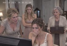 Inside my bridal suite, I found my wedding gown shredded and my grandmother’s precious veil destroyed. My mother walked in, barely glanced at the damage, and ordered me to forgive my sister. But the security footage revealed she had personally handed my sister the room key.