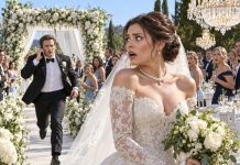 My wedding day changed when his ex called: ‘If I come back right now, will you still choose me?’ He left without hesitation. His car disappeared as I silently watched. Quietly removing my veil, I smiled softly: ‘Perfect timing…’