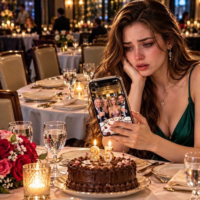 Cô đơn bên bánh sinh nhật 25 tuổi-2