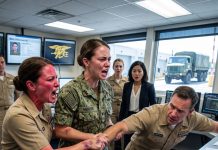 She wore an E-7 Chief’s anchors and believed she owned my future. Grabbing my arm, my sister dragged me before the commander and sneered, “Just another E-5 paper pusher!” She expected my Navy career to collapse. Instead, my SEAL Trident was confirmed, leaving everyone silent, especially her.