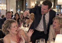 During our anniversary dinner, my husband demanded I pay for his entire family’s extravagant meal! When I refused, he splashed wine across my face while his mother laughed. He expected me to surrender. Instead, I pulled out my phone and called the police!