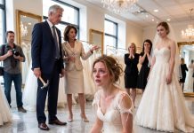 Days before I married my billionaire fiancé, my father tore my bridal gown and smashed a hammer into my face so my sister could steal him. My mother sneered, “You’re older; yield your life to your sister.” They expected my ruined face to end my wedding. Instead, six witnesses, one blood-soaked hammer, and a forgotten family document would soon make their vicious plan cost them everything.