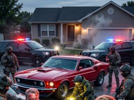 My parents gave me my dream car, but my husband looked underneath and went pale. “Get away from it now!” he yelled, spotting a blinking red light. I took action immediately, and the bomb squad rushed to the scene.