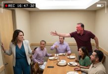 I arrived late to my husband’s birthday party. I heard him tell our friends, “That pig? I wish she wouldn’t show up.” They laughed. I turned around and called my attorney. “Do it.” 15 minutes later, my husband went pale.