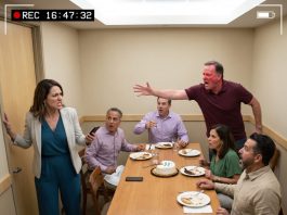 I arrived late to my husband’s birthday party. I heard him tell our friends, “That pig? I wish she wouldn’t show up.” They laughed. I turned around and called my attorney. “Do it.” 15 minutes later, my husband went pale.