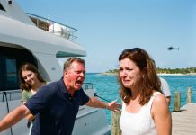 After an anniversary fight, he boarded a yacht with his secretary and left me behind on an empty island. He thought I was helpless. But as my private helicopter touched down, I calmly sent him one text that changed everything… (A True Story)