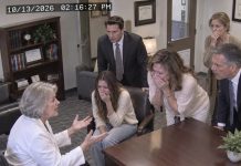 Inside the principal’s office, a retired doctor looked directly at my crying mother and revealed something terrifying. She had delivered my mother’s baby eighteen years earlier, but he was stillborn. I insisted I was standing right there. Then she mentioned a second birth date nobody could explain.