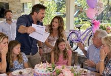 During dessert, my father told our daughter that she should give her birthday bike to her cousin. “She’ll appreciate it more,” he said. My daughter’s smile faded. Then my husband stood up and said this. My parents turned pale…