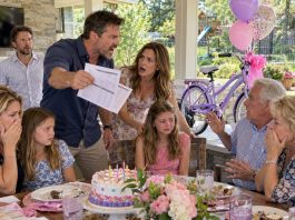 During dessert, my father told our daughter that she should give her birthday bike to her cousin. “She’ll appreciate it more,” he said. My daughter’s smile faded. Then my husband stood up and said this. My parents turned pale…