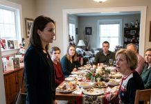 At our holiday lunch, my mother suddenly told me to leave and “stop relying on the family.” I didn’t argue or raise my voice. I quietly packed my things, then calmly announced that every financial benefit I’d been providing the family would end. The moment my mother realized what that meant, her face went completely blank…