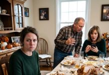 “You can’t even afford your own rent!” my mother laughed at Thanksgiving dinner. “What an embarrassment to this family!” My father joined in, sneering, “Stop pretending you’re successful!” I didn’t argue or defend myself. I simply smiled and replied, “You’re right.” They had no idea that I was the one sending them $4,800 every month. The next morning, I called Wells Fargo and said, “Cancel the $4,800 monthly transfers.” When my mother’s phone started buzzing, her smug smile was about to disappear forever…
