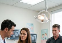 “Daddy told me not to tell you,” my daughter whispered during her dental examination. My husband immediately interrupted, but the dentist’s expression changed. Minutes later, he slipped a folded note into my coat. I read seventeen terrifying words and knew I couldn’t take her home.