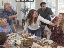 On the fifth day of our marriage, at my first dinner with his family, I reached for the food. My SIL slapped my hand and snapped, “You’re new here. Learn the rules.” I slapped her back: “Who do you think you are?”