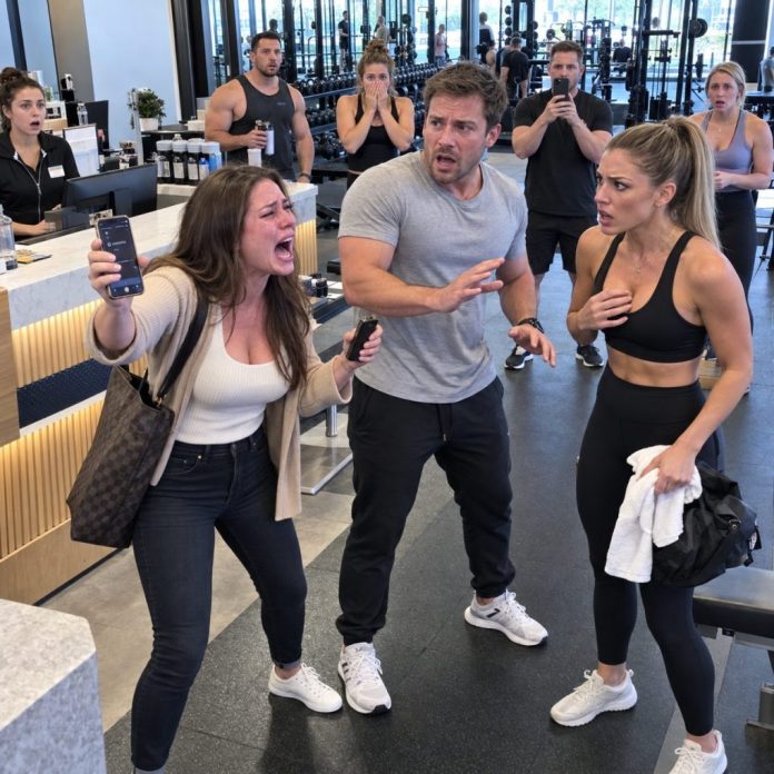 Đối Đầu Căng Thẳng Trong Phòng Gym (1)