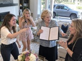 My mom handed the SUV grandma gave me for my 24th birthday to my sister, then at grandma’s party, grandma stood up, opened a folder, and revealed a secret contract that destroyed my mother forever.